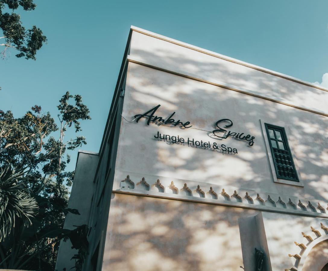 Ambre & Epices Jungle Hotel & Spa Тулум Экстерьер фото